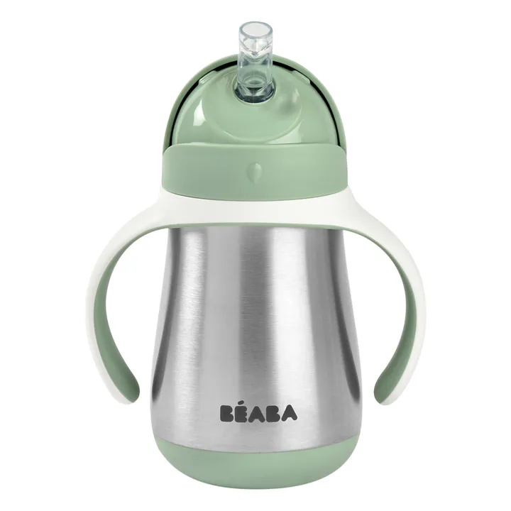 Tasse paille en inox - 250 ml | Sauge- Image produit n°5