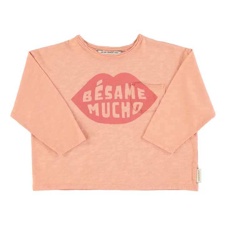 Camiseta Bésame Mucho | Naranja- Imagen del producto n°0