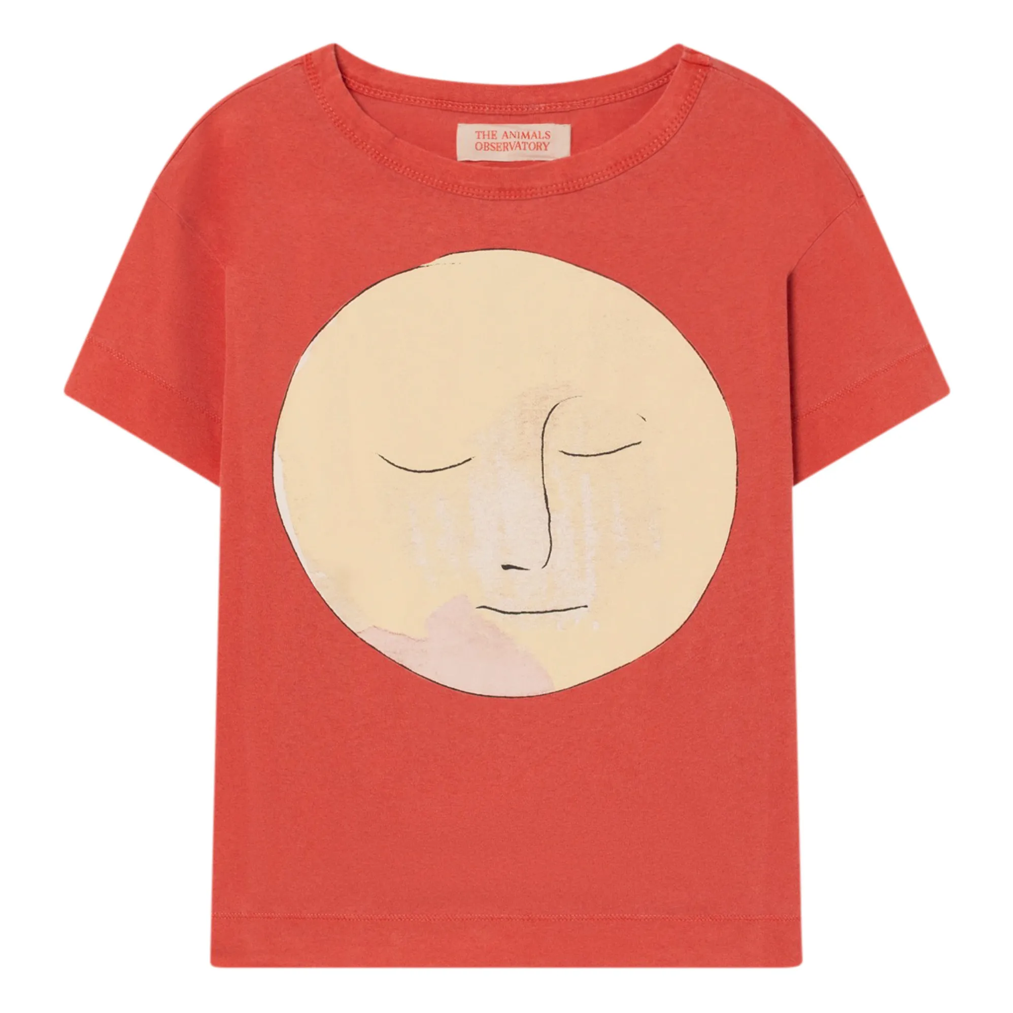 T-shirt Rooster Lune | Rouge- Image produit n°0