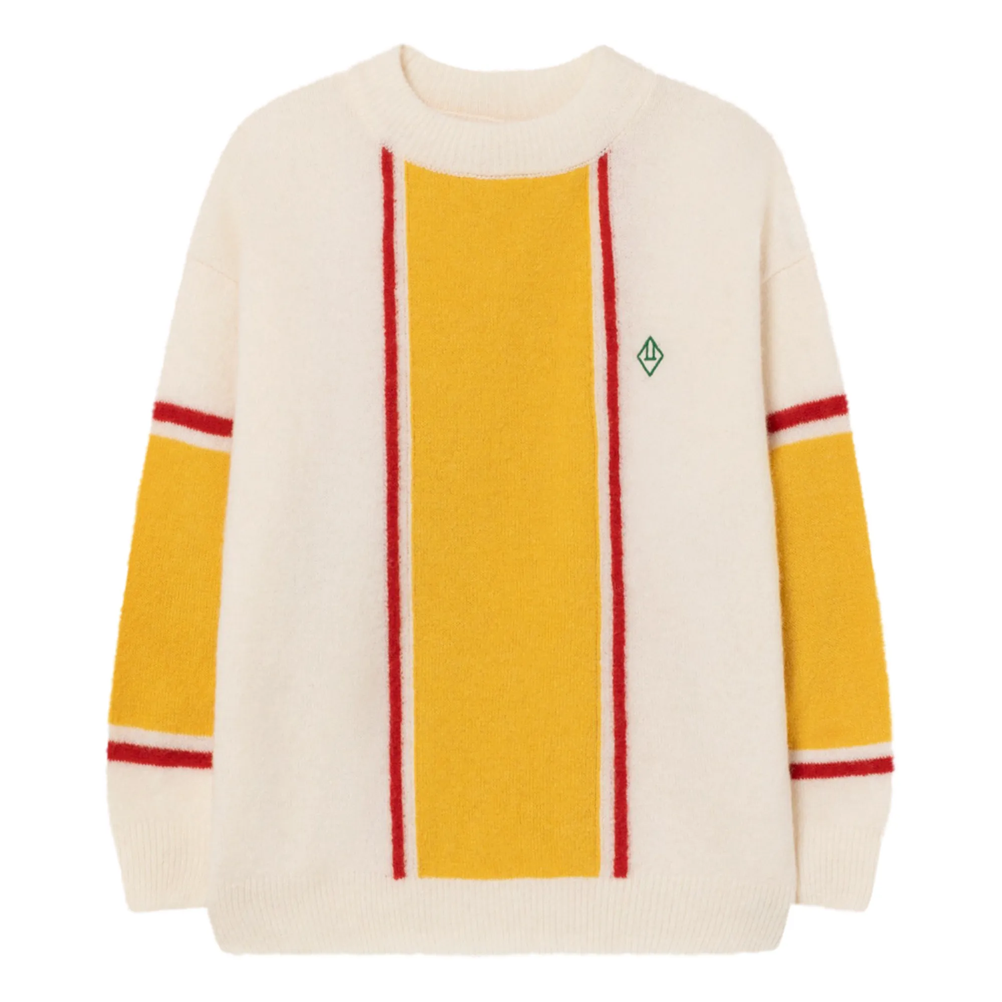 The Animals Observatory Beige Bull Multicolour Jumper