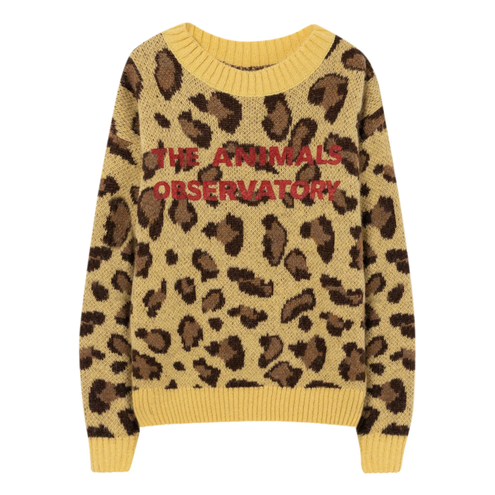 The Animals Observatory Yellow Bull Arty Jumper