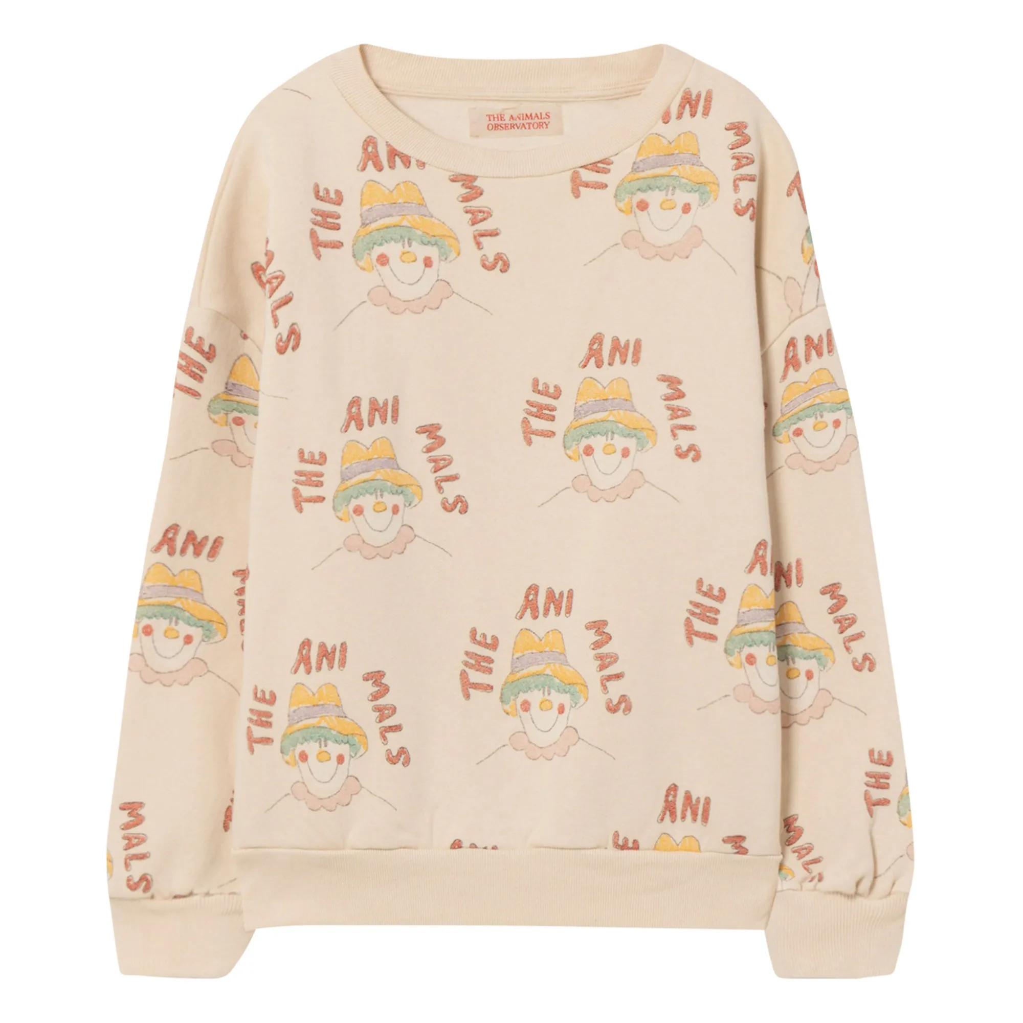 The Animals Observatory Beige Bear Sweatshirt - X Smallable