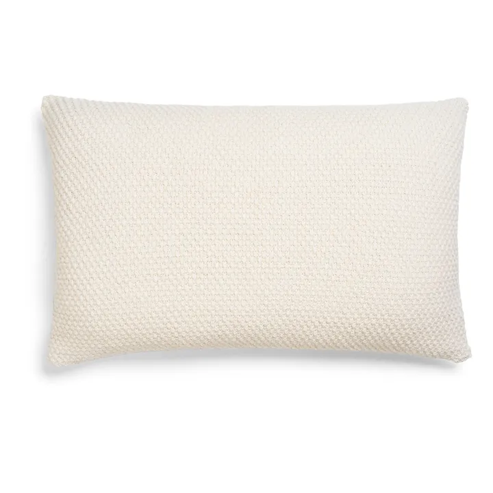 Cuscino, modello: Heather, classico, in lana di lama | Blu- Immagine del prodotto n°2
