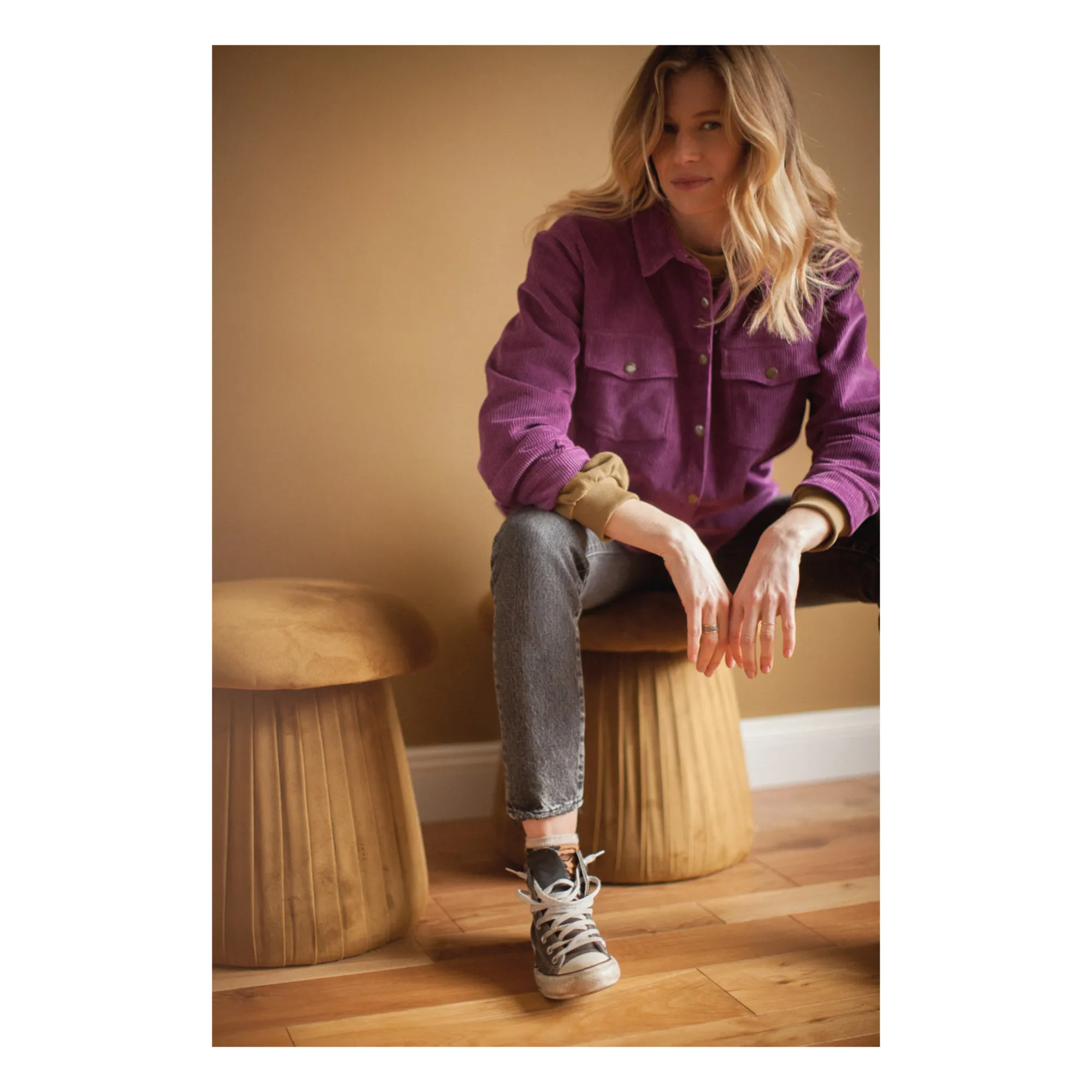 Marlot Paris Chemise Velours Côtelé Amanda Collection Femme