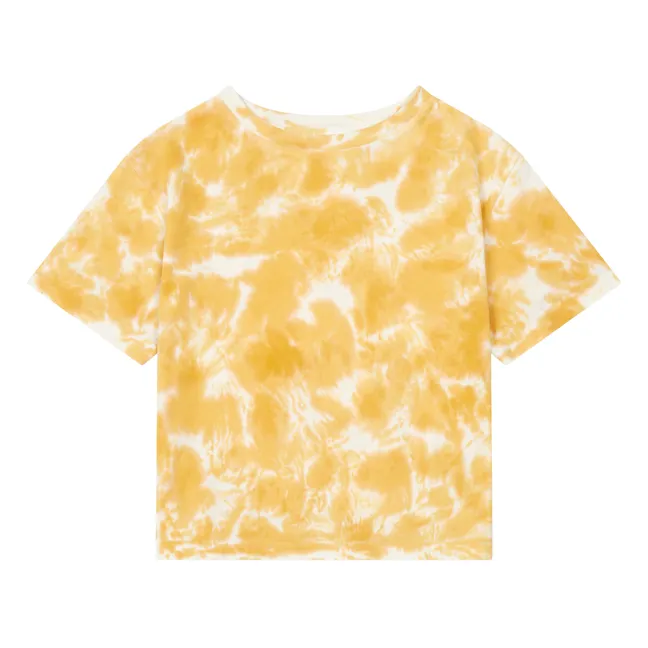 T-Shirt aus Bio-Baumwolle | Honiggelb