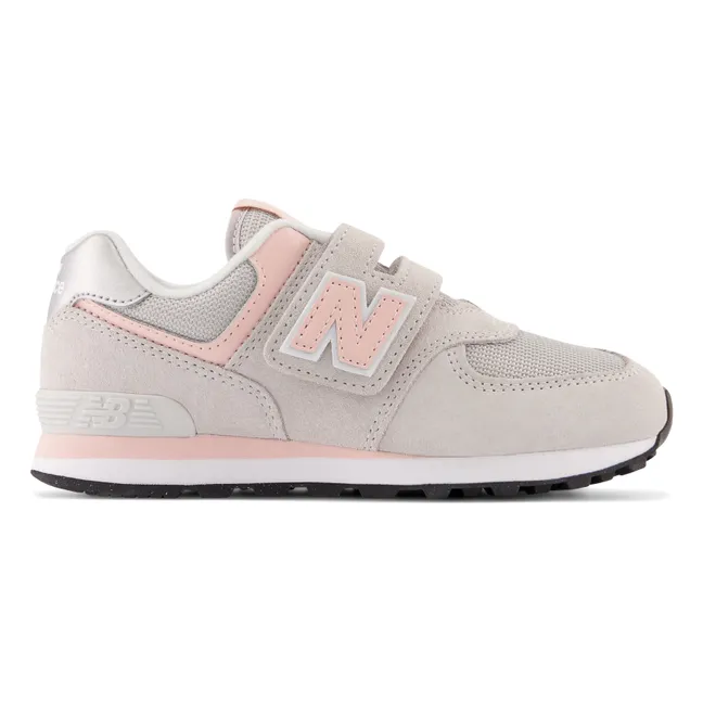 574 Evergreen Velcro Sneakers | Pale pink