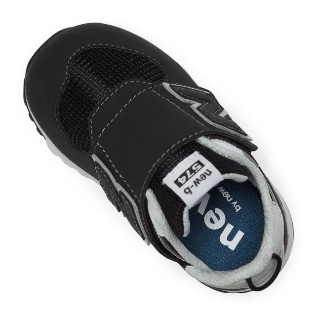 Baskets 574 New-B Scratchs | Noir