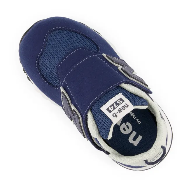 Baskets 574 New-B Scratchs | Bleu marine