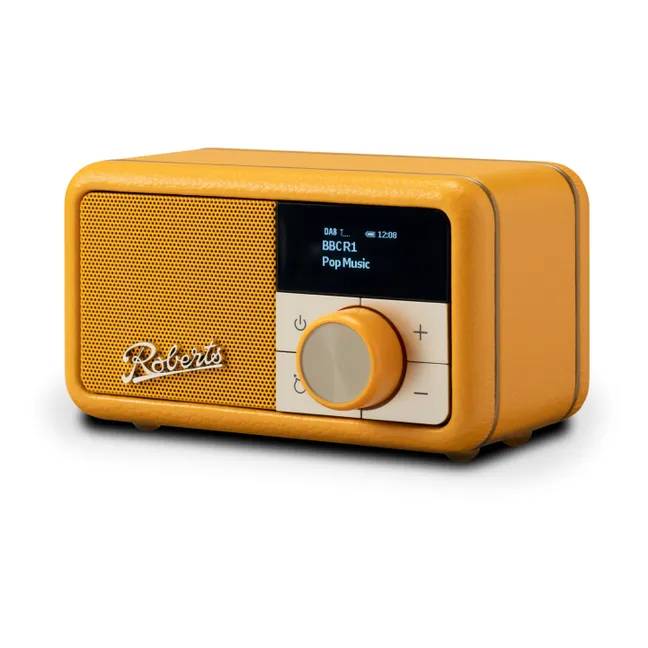 Radio portatile compatta Revival Petite Bluetooth | Giallo