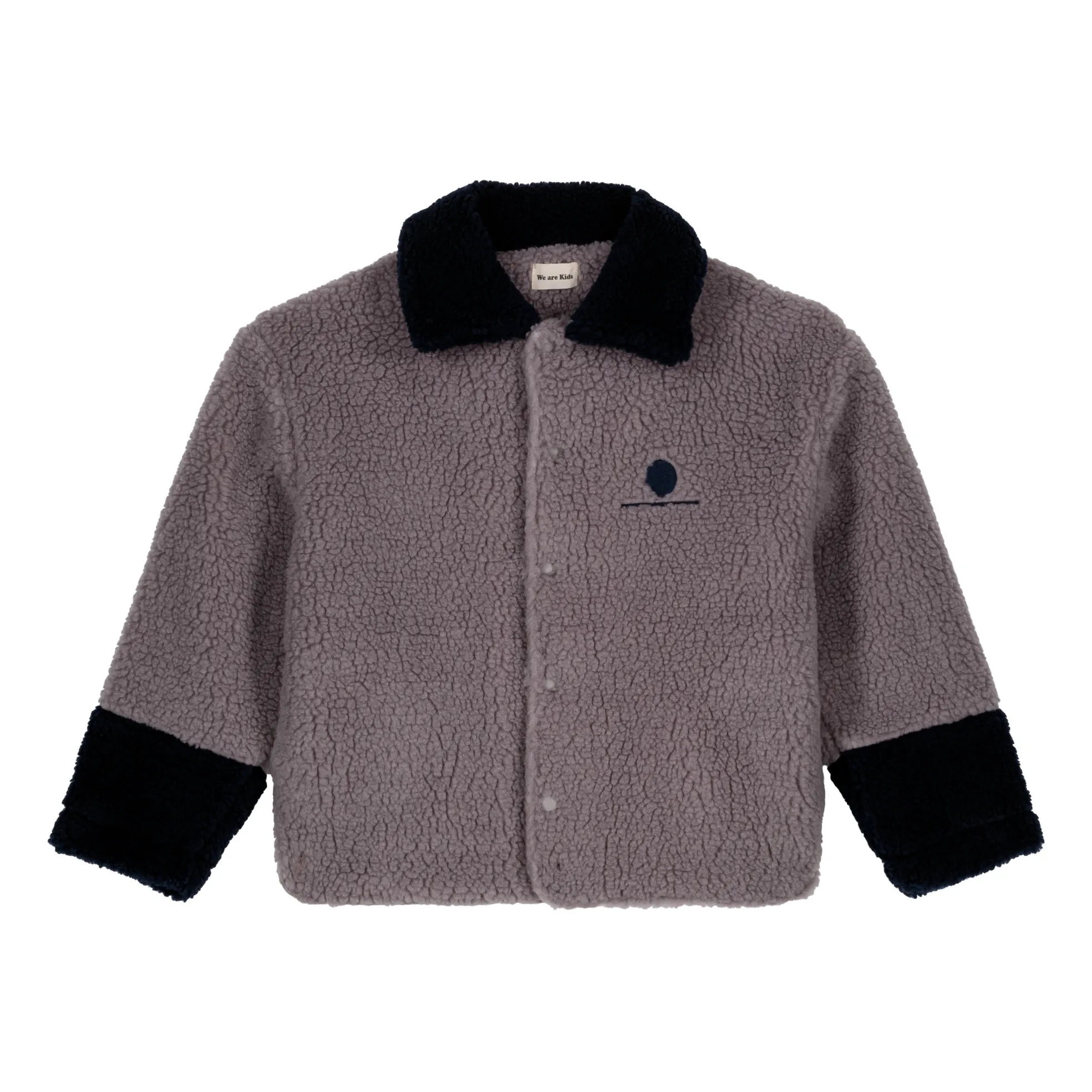 We Are Kids Grey Andrea Recycled Polyester Faux Fur Jacket
