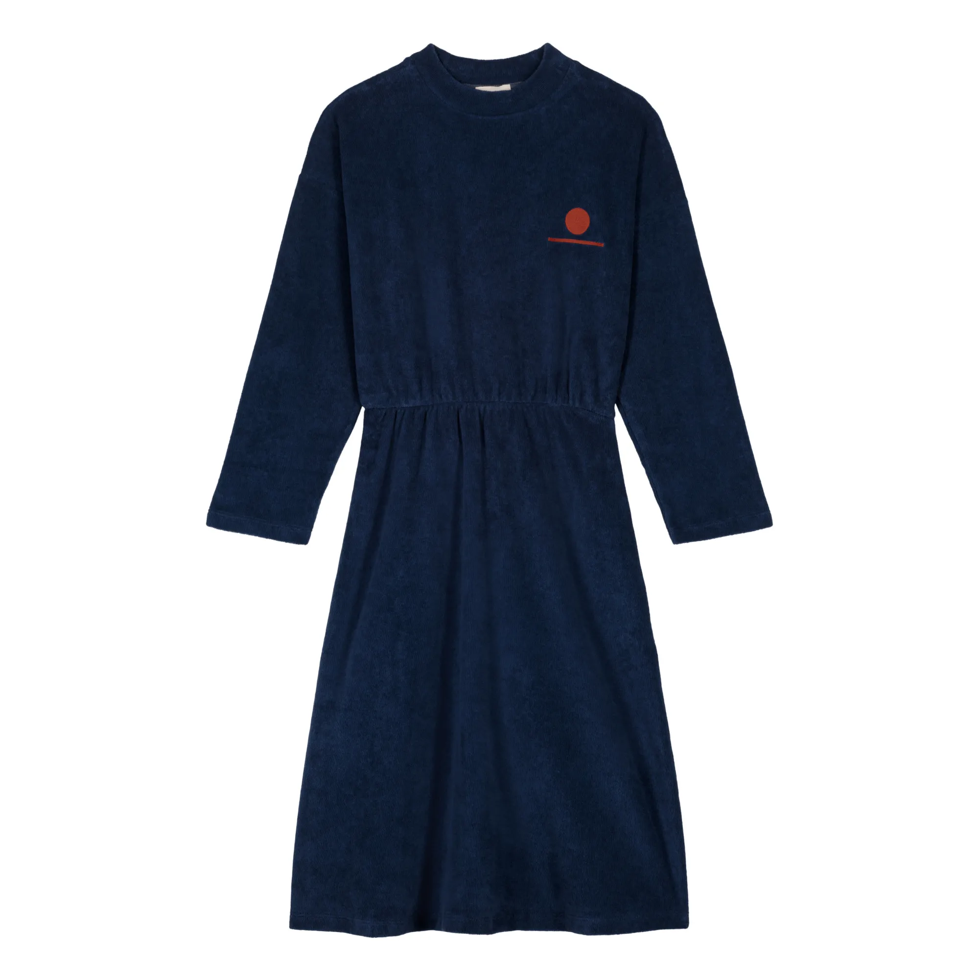 We Are Kids Midnight Blue Organic Cotton Terry Cloth Dress