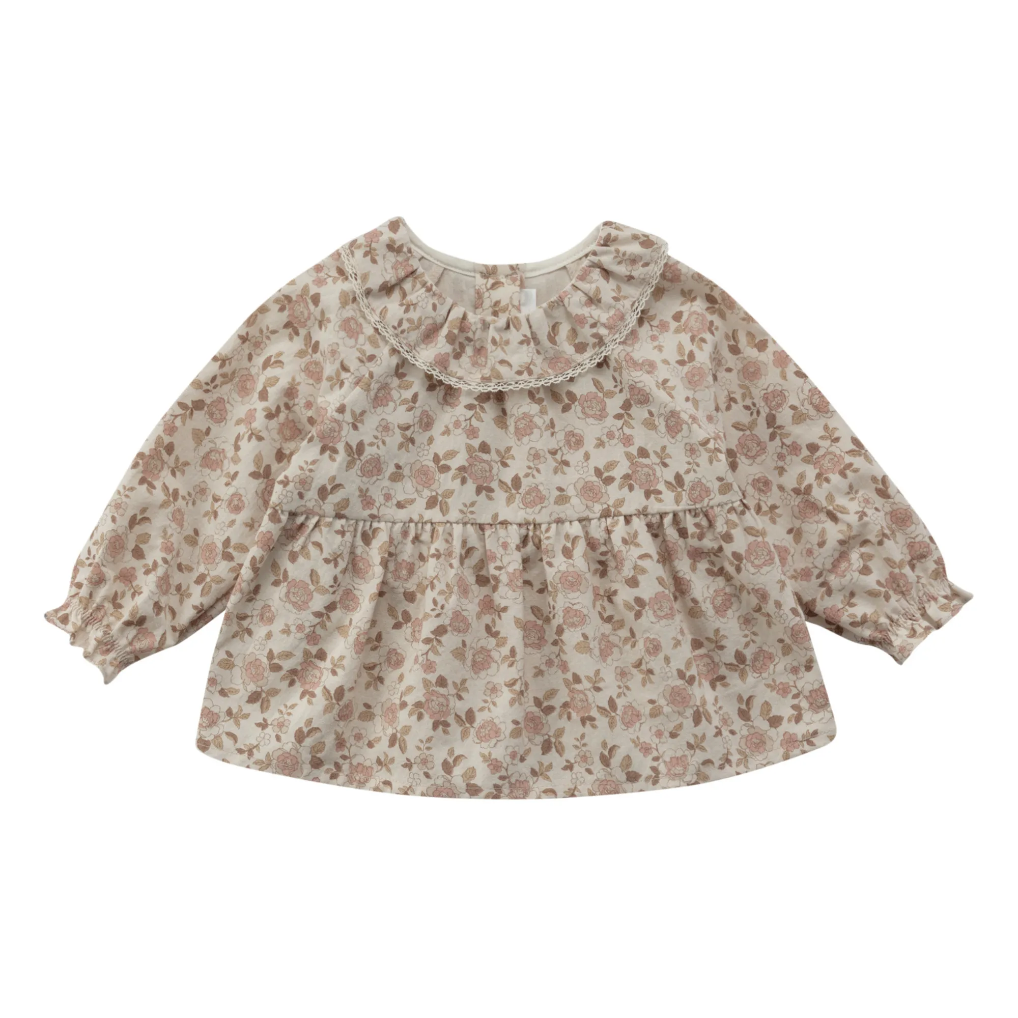 Louisiella Ecru Protea Floral Blouse