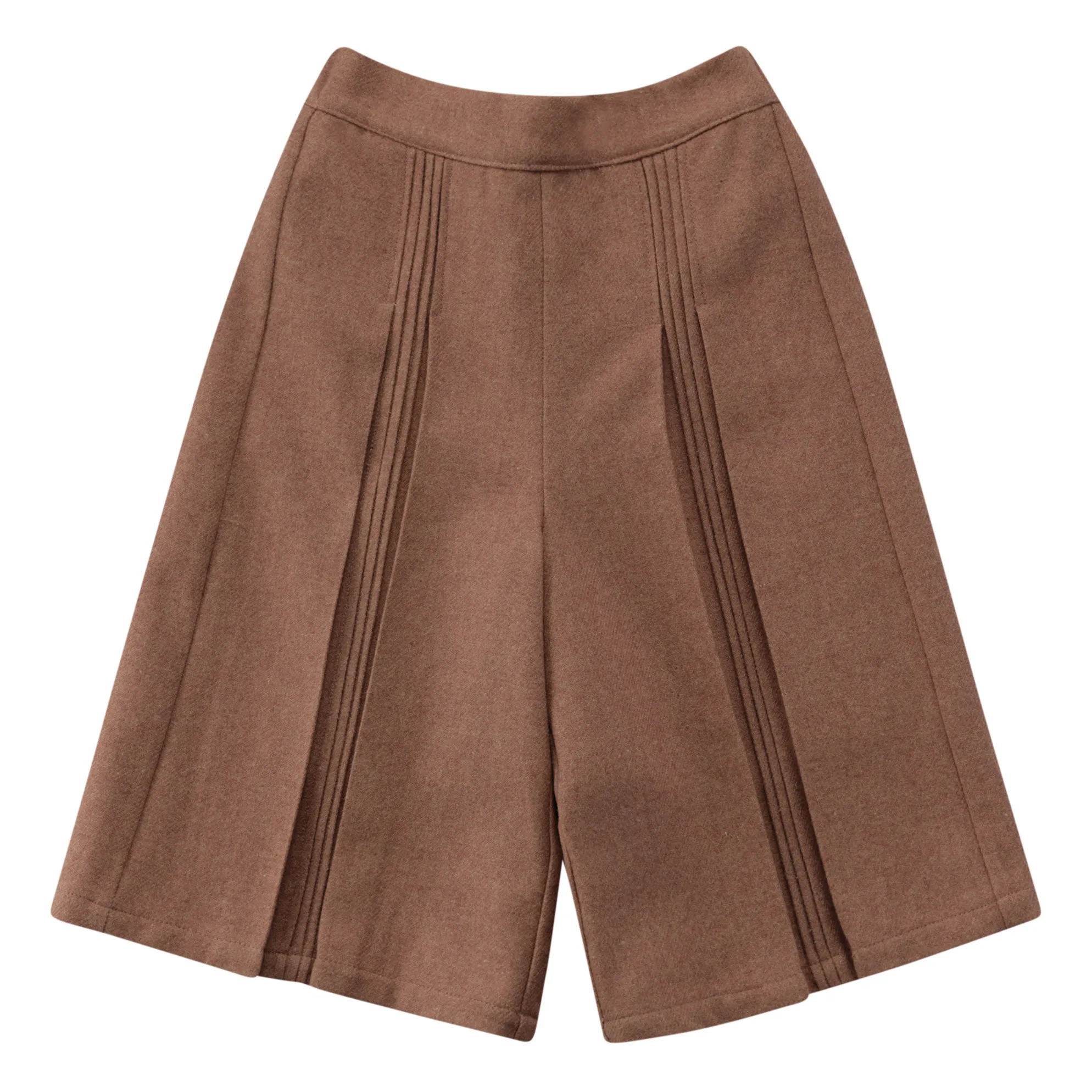 Louisiella Dusty Pink Lodic Woollen Culottes
