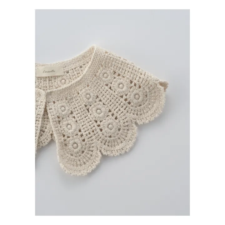 Col Amovible Crochet Cameron | Ecru- Image produit n°4