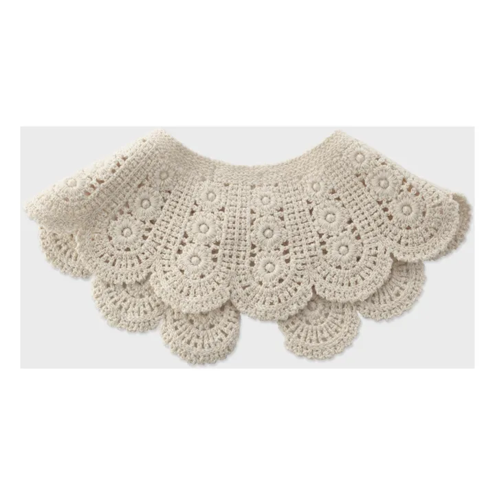 Col Amovible Crochet Cameron | Ecru- Image produit n°5