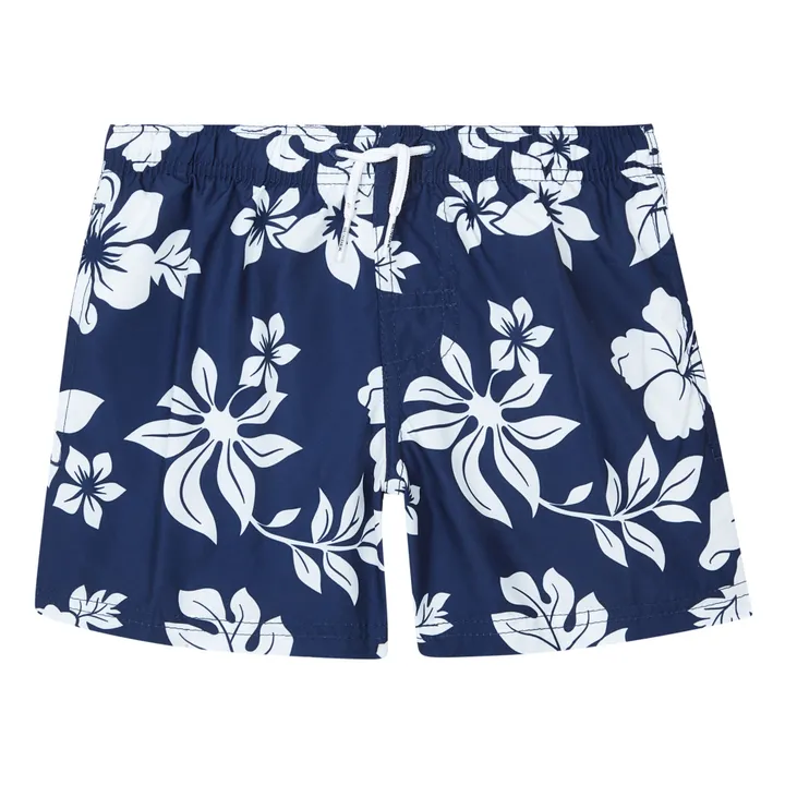 Shorts de baño estampados | Azul Marino- Imagen del producto n°1