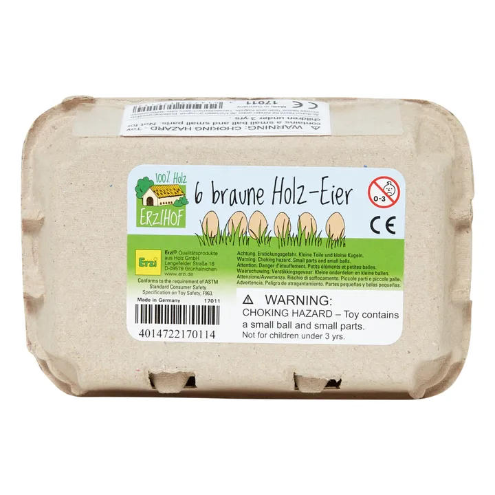 Caja de 6 huevos marrones- Imagen del producto n°4
