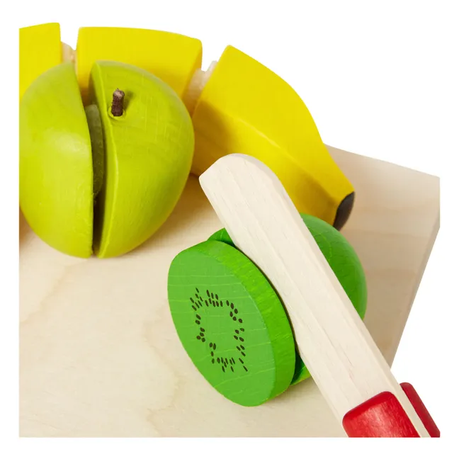 Wooden Fruit Salad Set - 6 Pieces