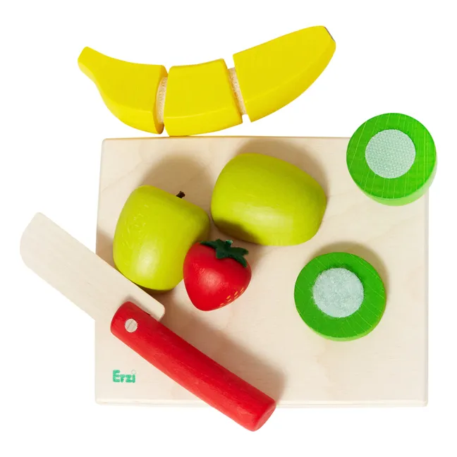 Wooden Fruit Salad Set - 6 Pieces