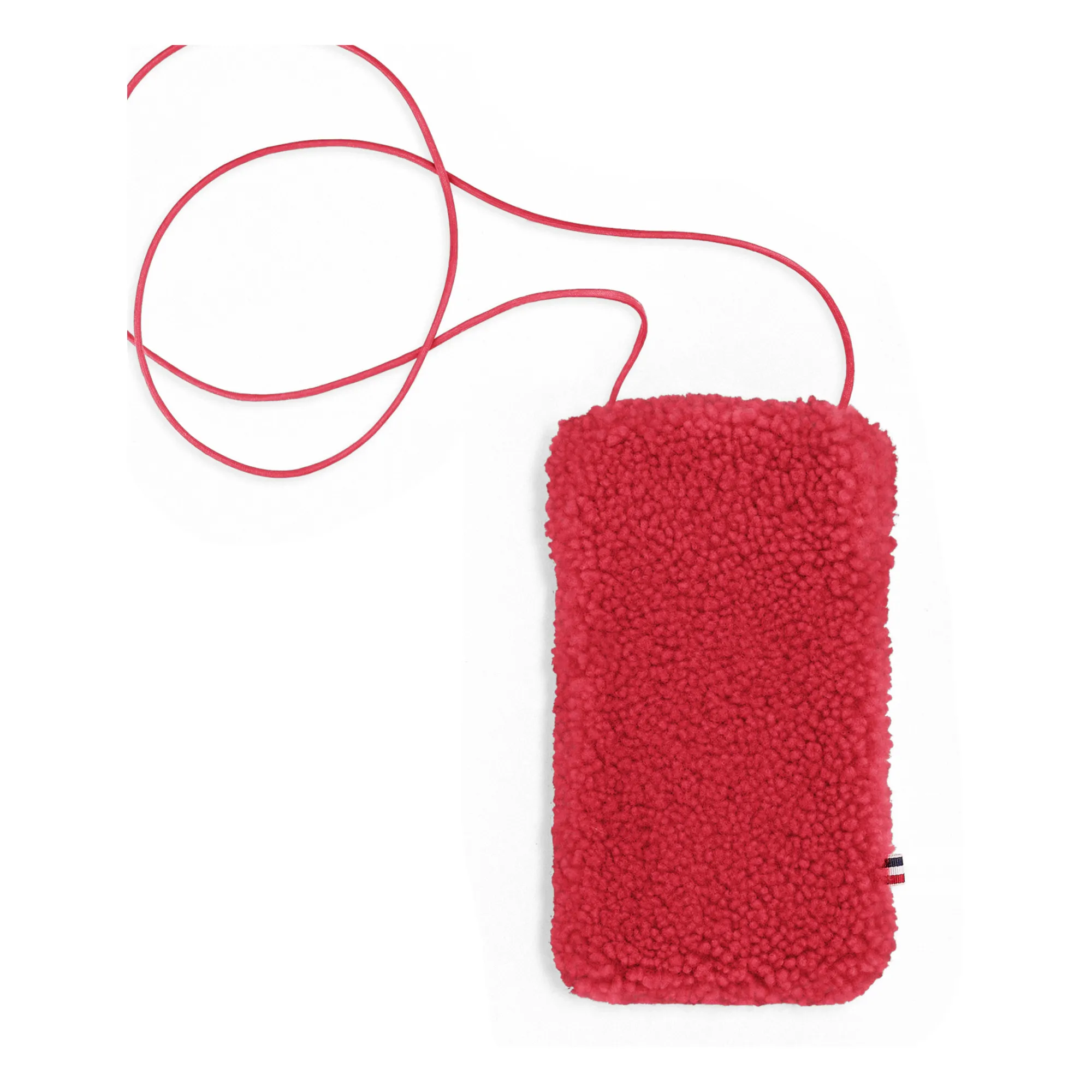 Toasties Pink Merino Wool Shearling Phone Case - Adult Collection