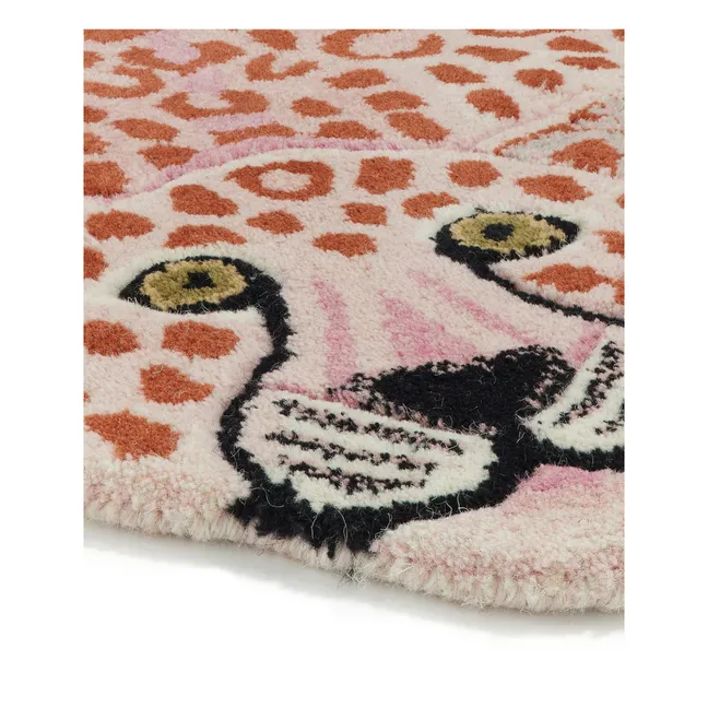 Leopard Rug | Pink
