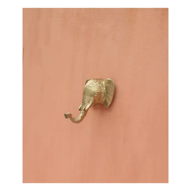 Patère en laiton Billy l'éléphant | Gold