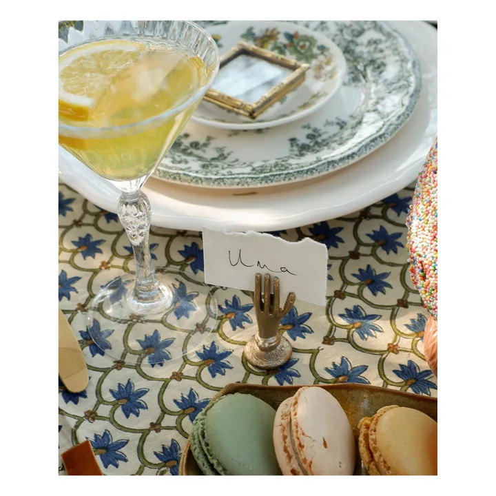 Tarjetero de latón mate Jana Hand | Gold- Imagen del producto n°4