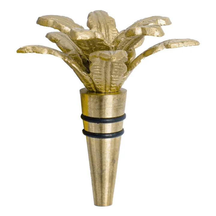 Palash Palm Bottle Stopper | Gold- Product image n°0