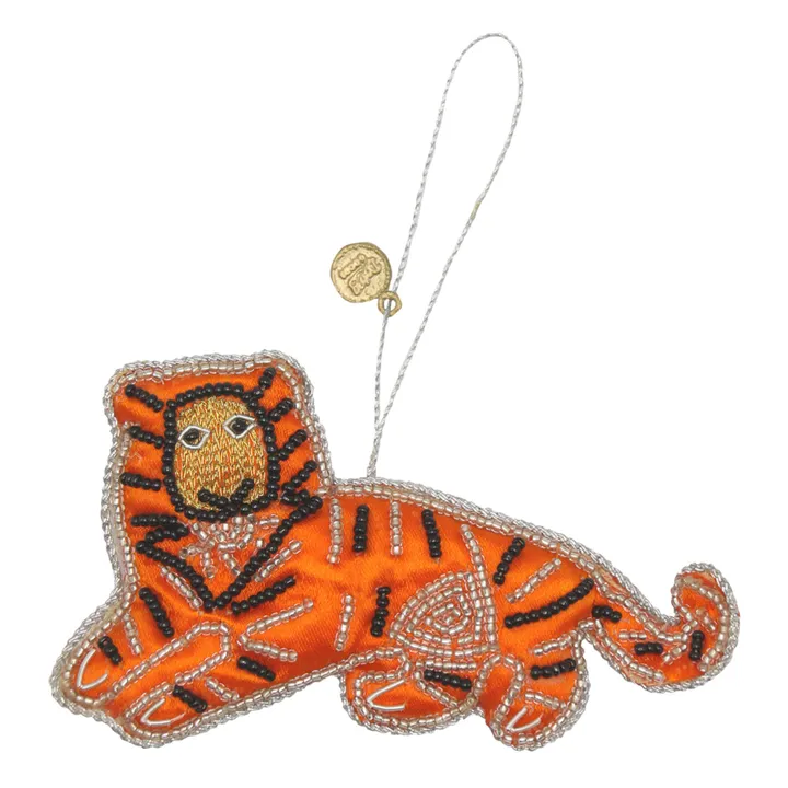 Dekoration Sleepy Tiger | Orange- Produktbild Nr. 0