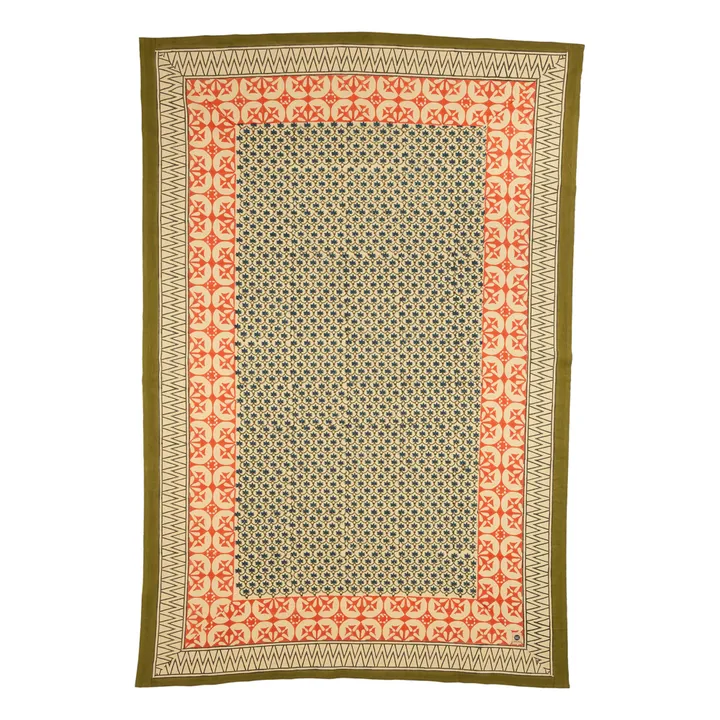 Tagesdecke aus Baumwolle Olivia | Orange- Produktbild Nr. 0