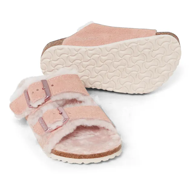 Sandales Arizona Shearling | Rose
