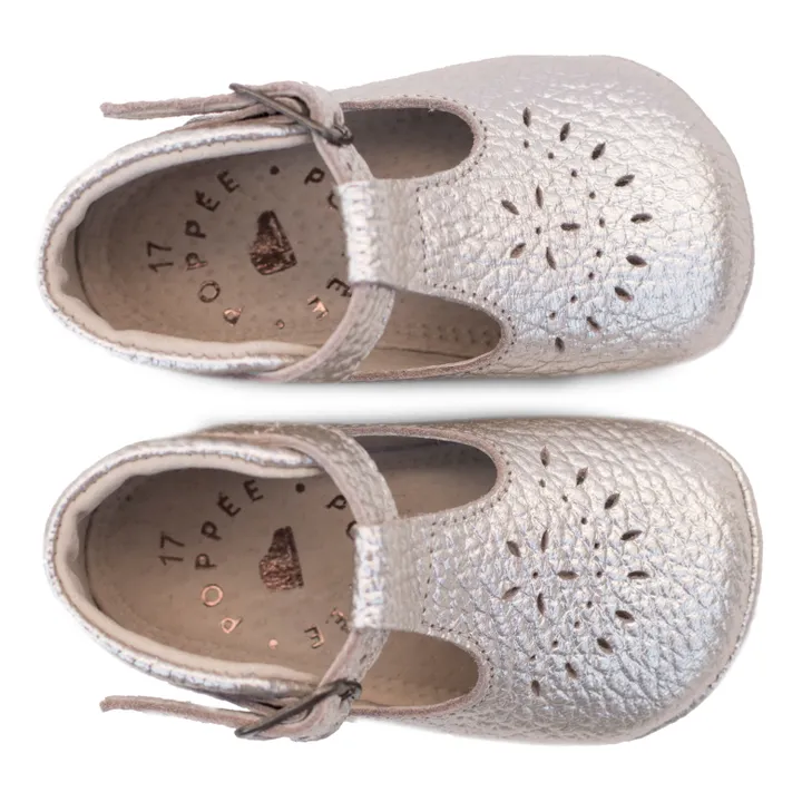 Pantofole Minimilton con barra a T | Argento- Immagine del prodotto n°2