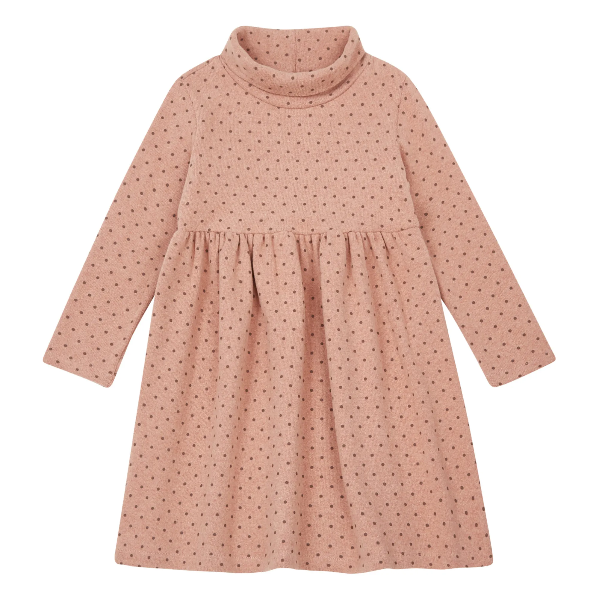 Zhoe & Tobiah Pink Polka Dot Knit Dress