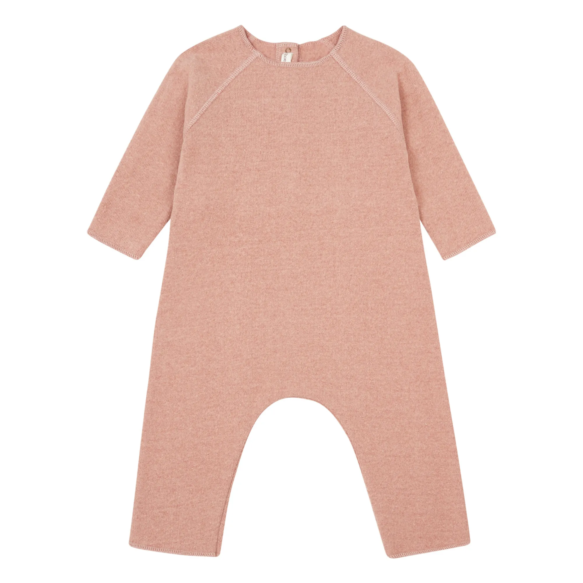 Zhoe & Tobiah Pink Knit Jumpsuit