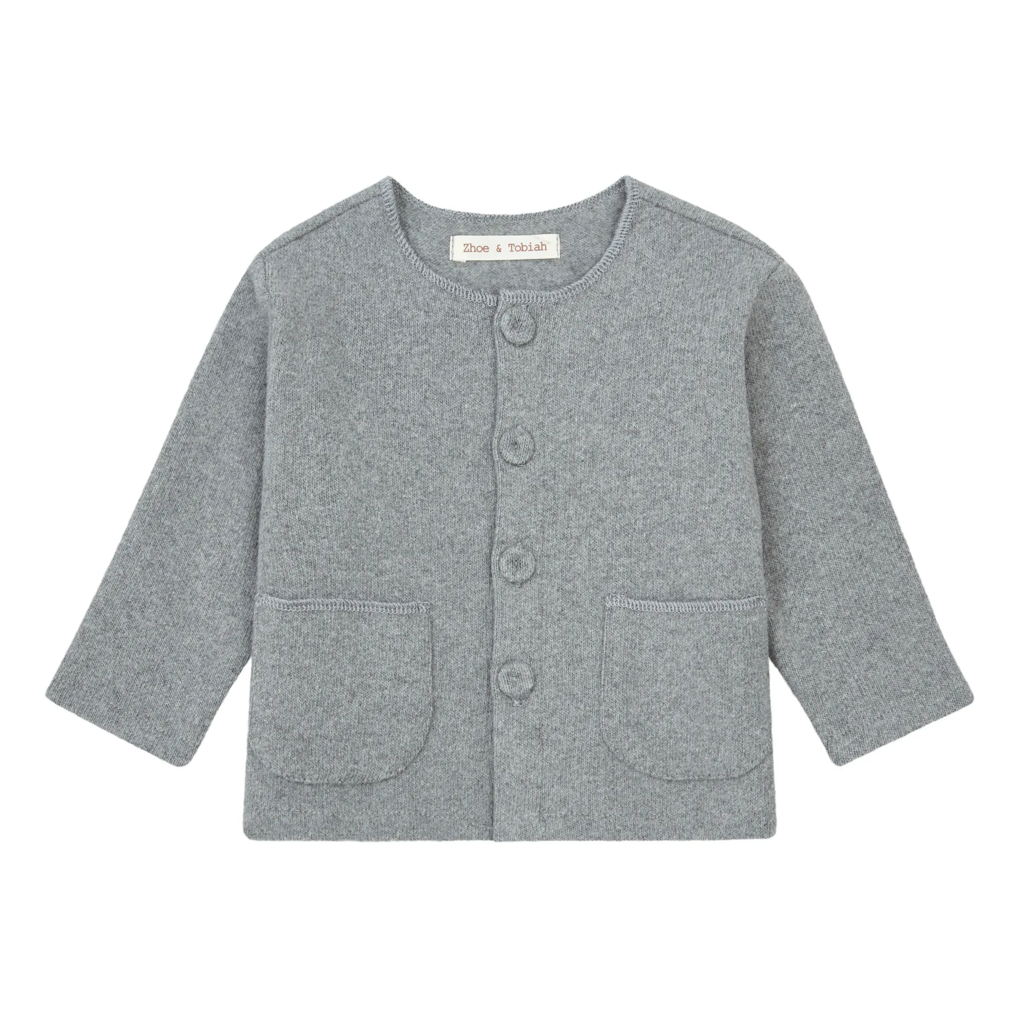 Zhoe & Tobiah Heather Grey Cardigan