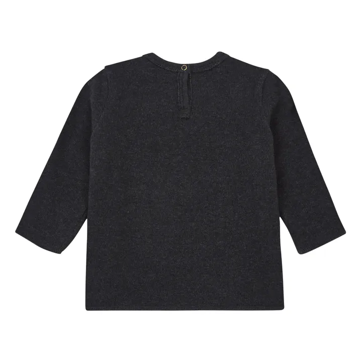 Pocket Knit Jumper | Charcoal grey- Product image n°1