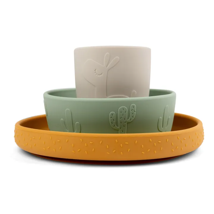 Estuche de utensilios para comer Stick&Stay Lalee- Imagen del producto n°0