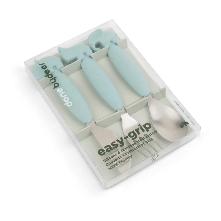Deer Friends Easy-Grip Cutlery | Blue- Product image n°4