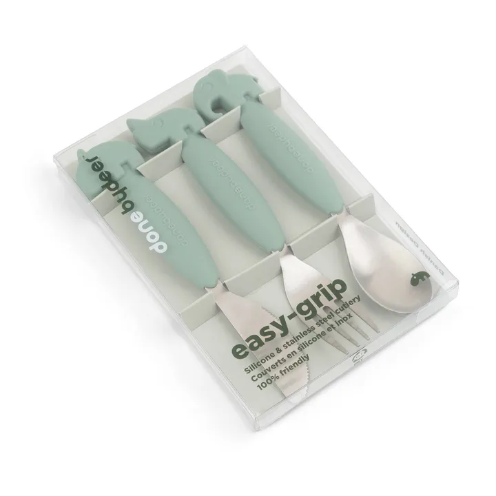 Couverts Easy-grip Deer friends | Vert- Image produit n°4