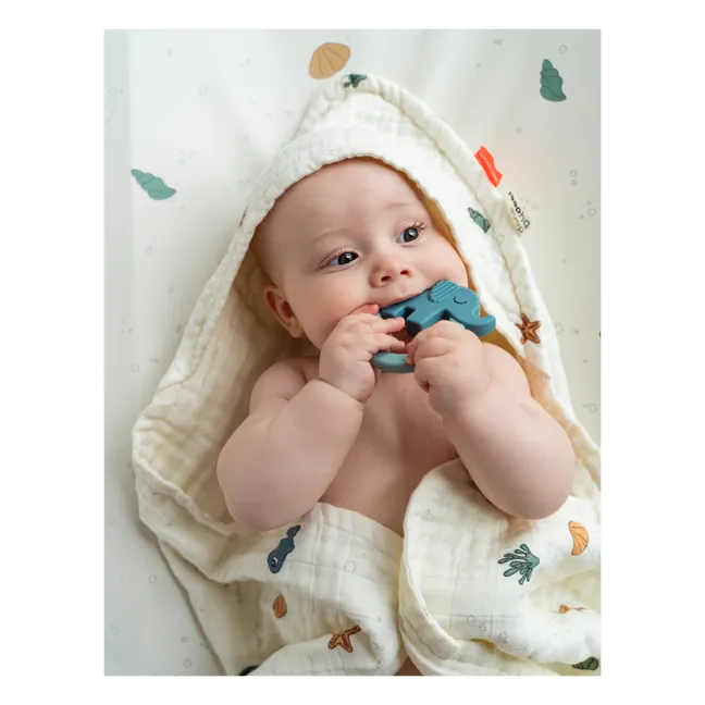 Kühlende Beißringe Deer - 2er-Set | Grün