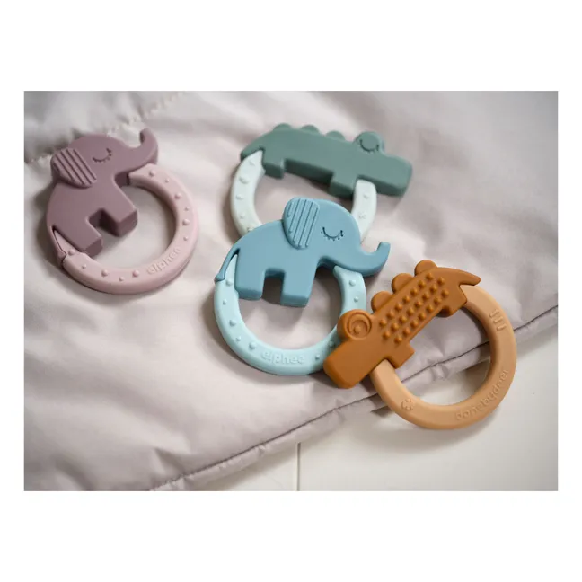 Kühlende Beißringe Deer - 2er-Set | Grün