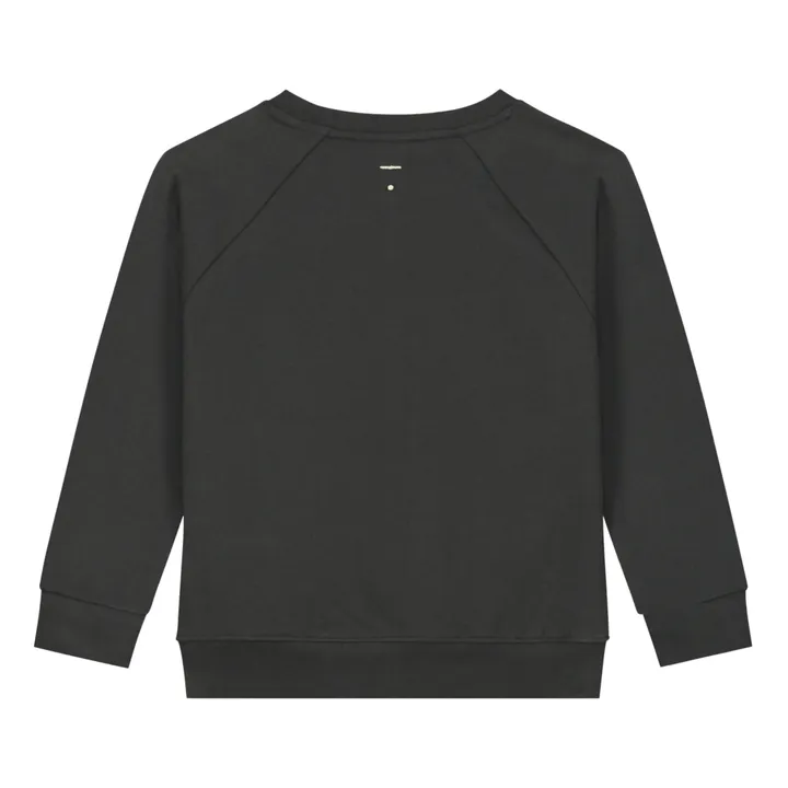 Organic Cotton Sweatshirt | Black- Product image n°1