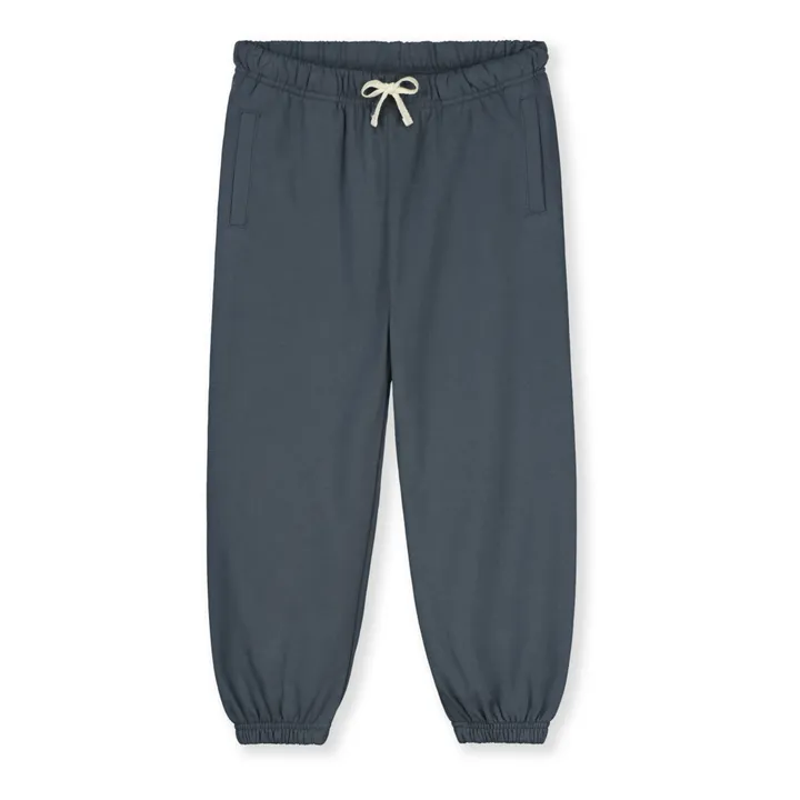 Pantalón jogger Algodón orgánico | Azul Gris- Imagen del producto n°0