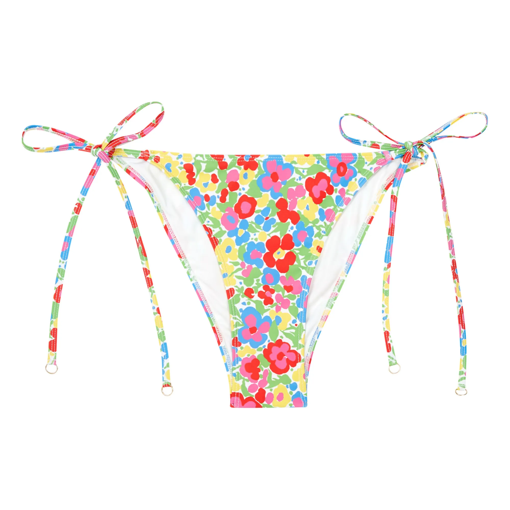 Faithfull The Brand Yellow Leo Bikini Bottoms