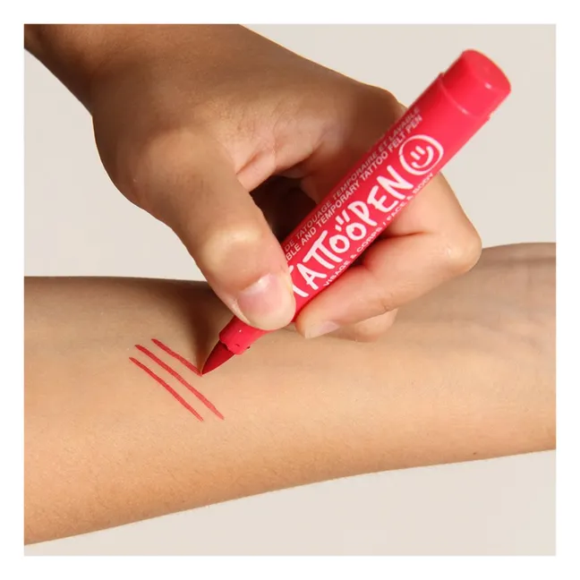 Fieltro para tatuajes temporales Tattoopen | Rojo