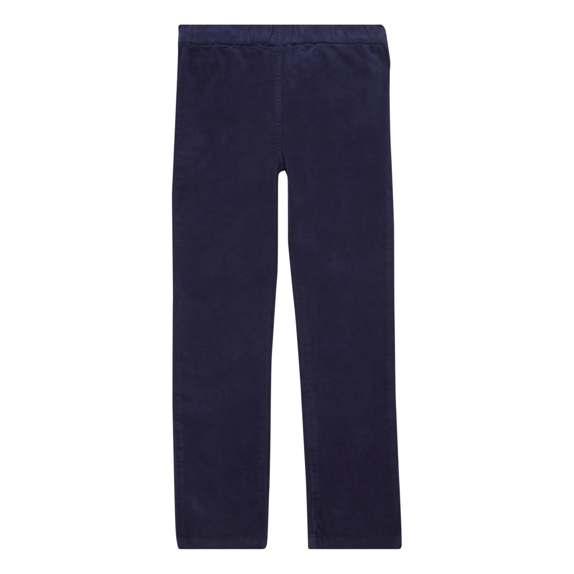 Bonton Navy Blue Melvil Velour Leggings