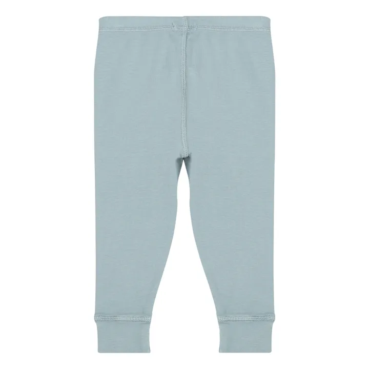 Tino Cotton Leggings | Grey blue- Product image n°1