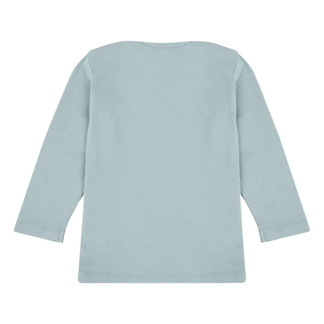 Camiseta de algodón Tina | Azul