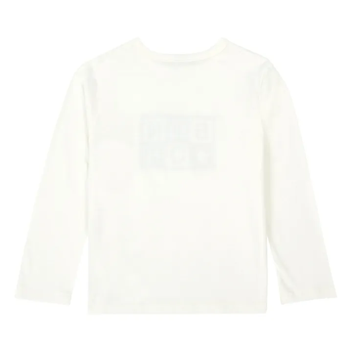 Organic Cotton Logo T-shirt | Ecru- Product image n°2