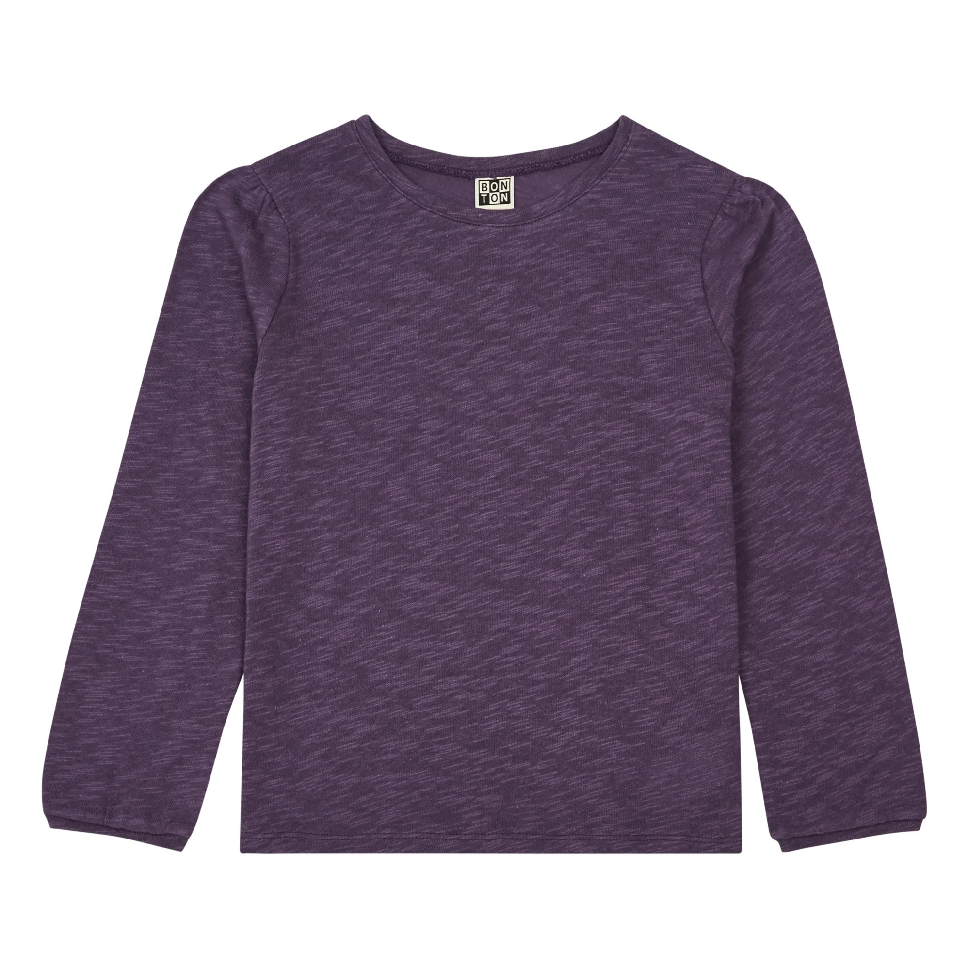 Bonton Purple Organic Cotton Slub T-Shirt